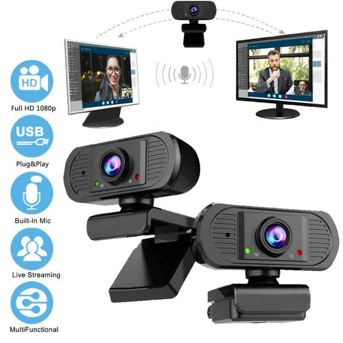 ZOOMEX 1080P HD Webcam mit Mikrofon