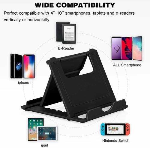 Faltbarer Handy- & Tablet-Ständer – Verstellbar & Tragbar