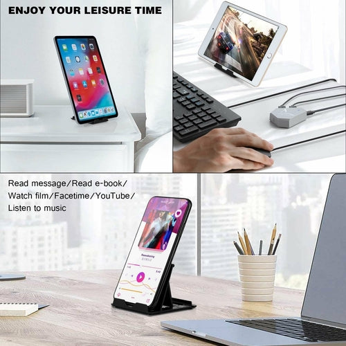 Faltbarer Handy- & Tablet-Ständer – Verstellbar & Tragbar