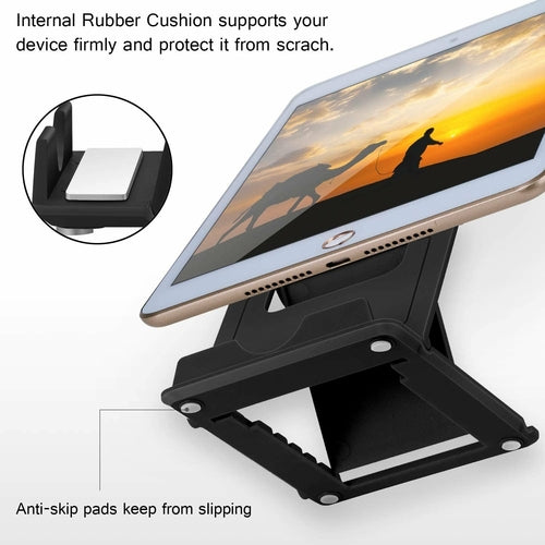 Faltbarer Handy- & Tablet-Ständer – Verstellbar & Tragbar