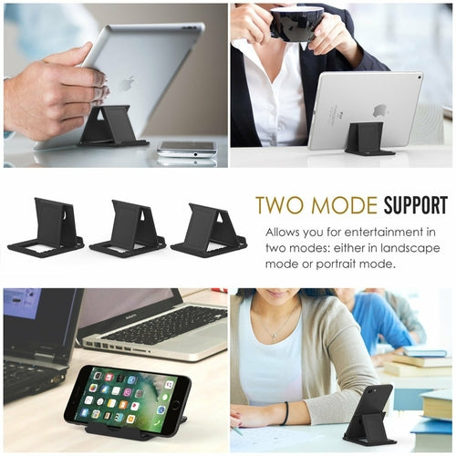 Faltbarer Handy- & Tablet-Ständer – Verstellbar & Tragbar
