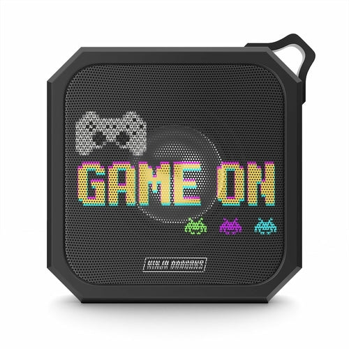 Retro Pixel Bluetooth-Lautsprecher – Wasserfest & Tragbar