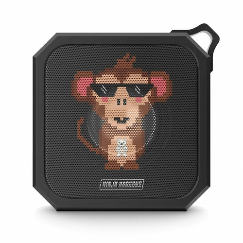 Retro Pixel Bluetooth-Lautsprecher – Wasserfest & Tragbar