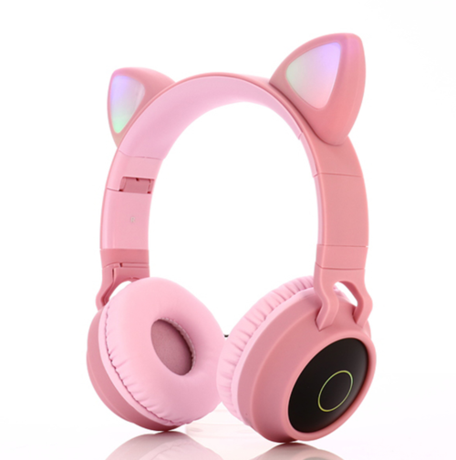 Bluetooth Katzenohr-Kopfhörer mit Super Bass