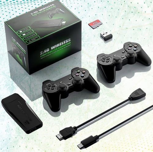 Retro Game Stick mit 10.000 Spielen & 2 Wireless Controllern