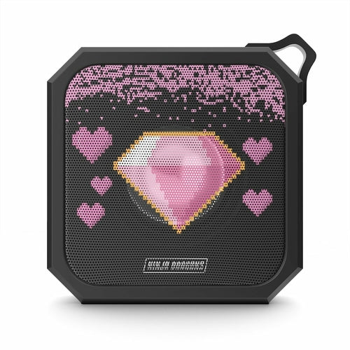 Retro Pixel Bluetooth-Lautsprecher – Wasserfest & Tragbar