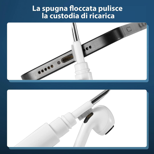3-in-1 Reinigungsstift für AirPods & Bluetooth-Kopfhörer
