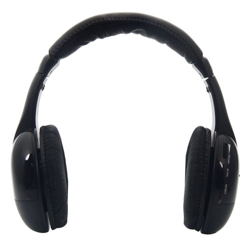5-in-1 Kabellose Kopfhörer für TV, PC, Smartphone & FM-Radio