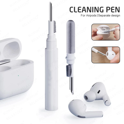 3-in-1 Reinigungsstift für AirPods & Bluetooth-Kopfhörer